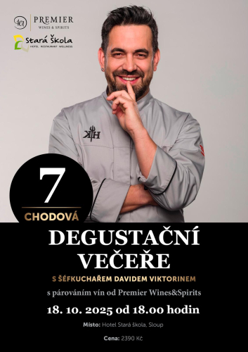David Vitorin - Degustační menu s párováním vína David Vitorin - Degustační menu s párováním vína